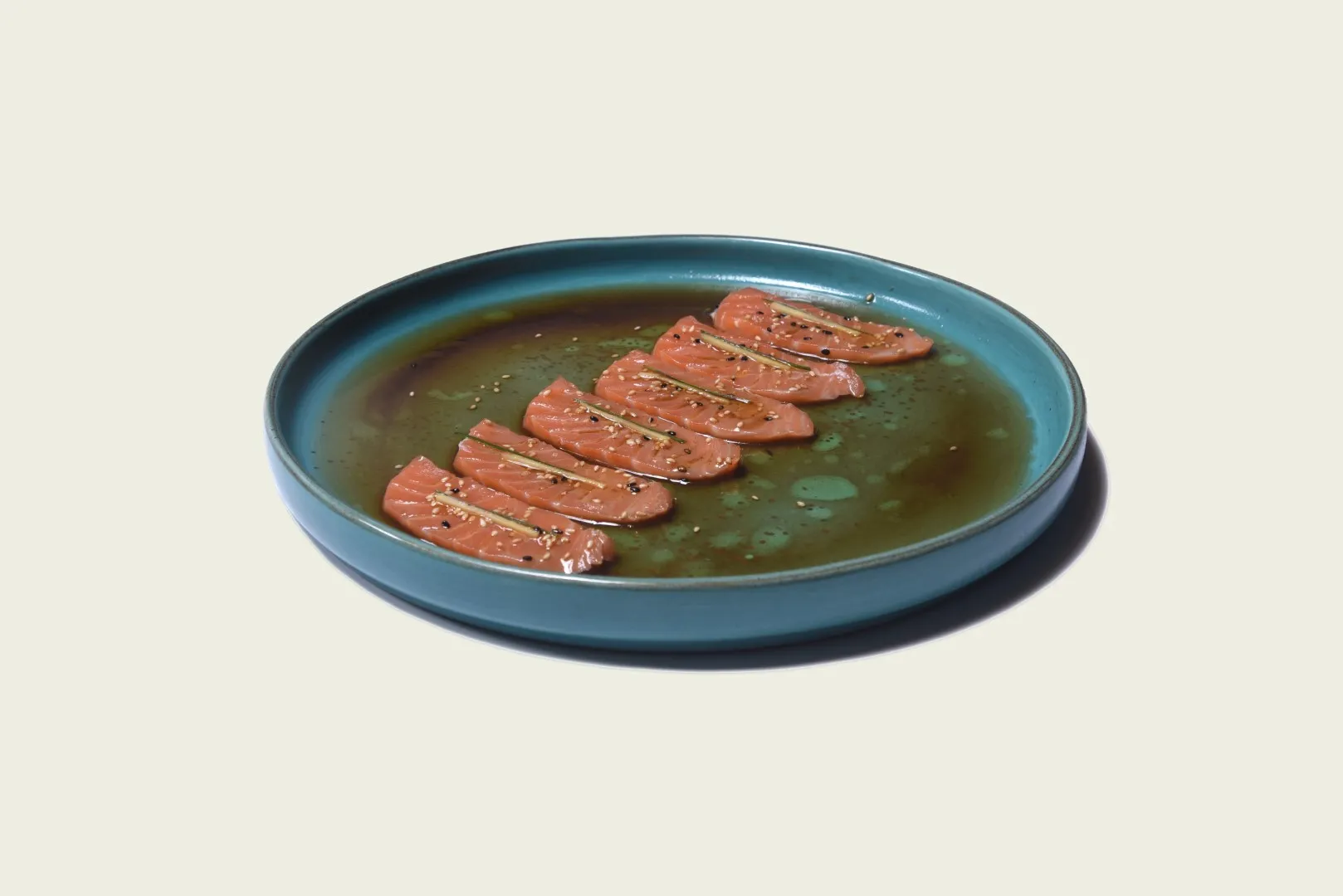 New Style Salmon Sashimi